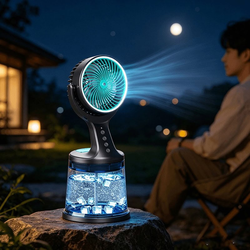 2 Generation Portable misting fan (5)